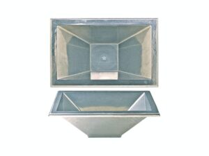 SK422 - 22 x 14 x 6 3/8 deep Quadra Sink