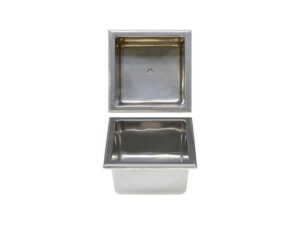 SK515 - 18 x 15 x 7 9/16 Deep Square Bar Sink